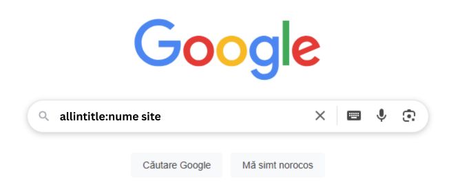 allintitle
